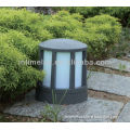 91178A round outdoor garden chapiter light fitting